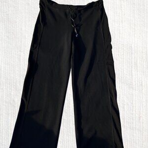 S’ Max Mara Black Wide-Leg Trousers, Size 0